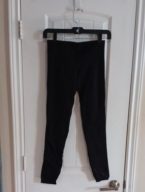 SPANX Look At Me Now Black Seamless Shaping Leggings Size M